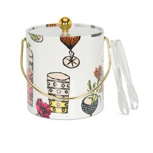 Trina Turk Happy Hour Print Ice Bucket NWT